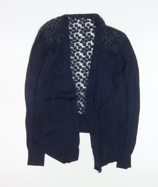 Womens UK Size M Misumi Blue Cardigan Jumper