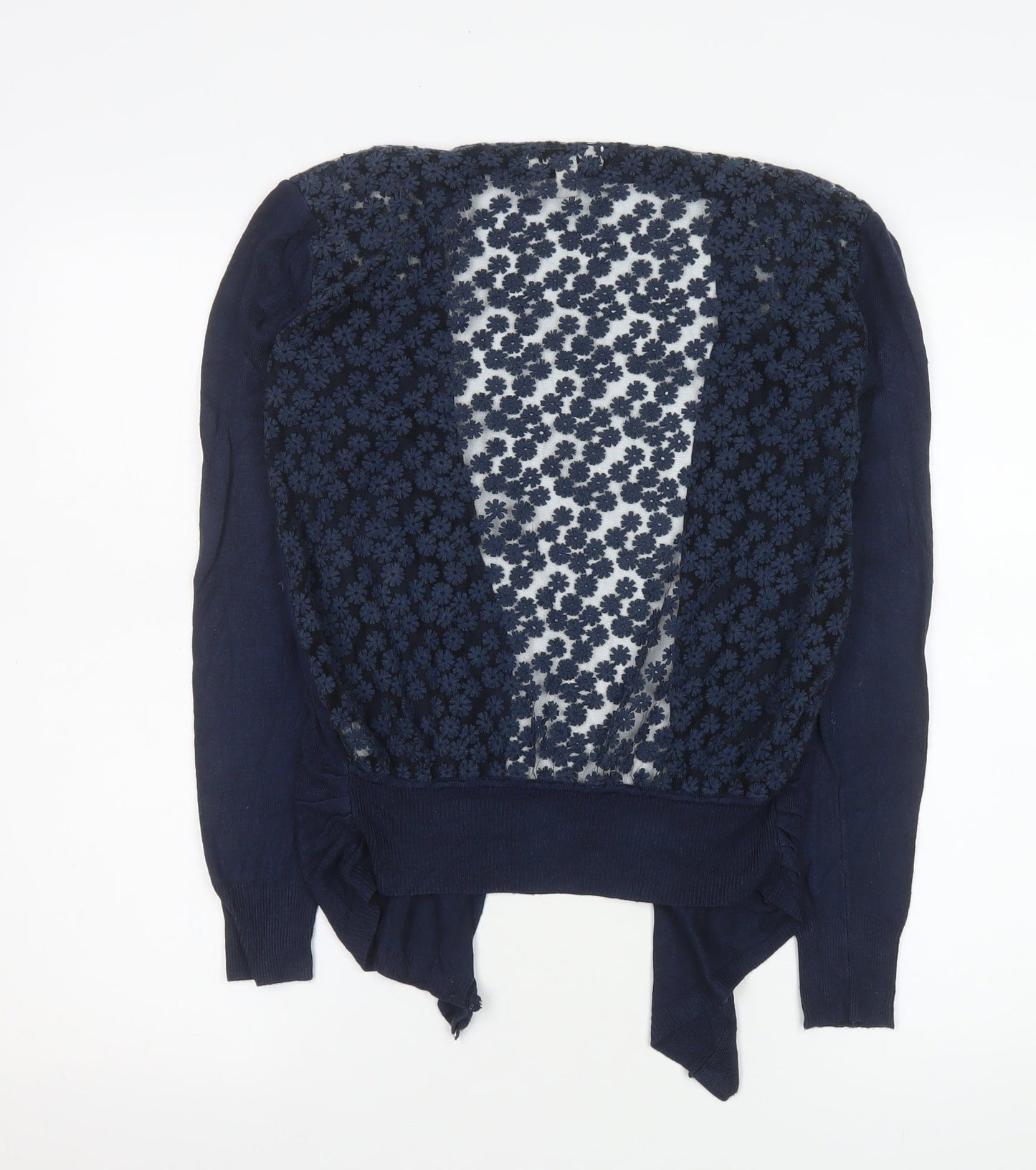 Womens UK Size M Misumi Blue Cardigan Jumper
