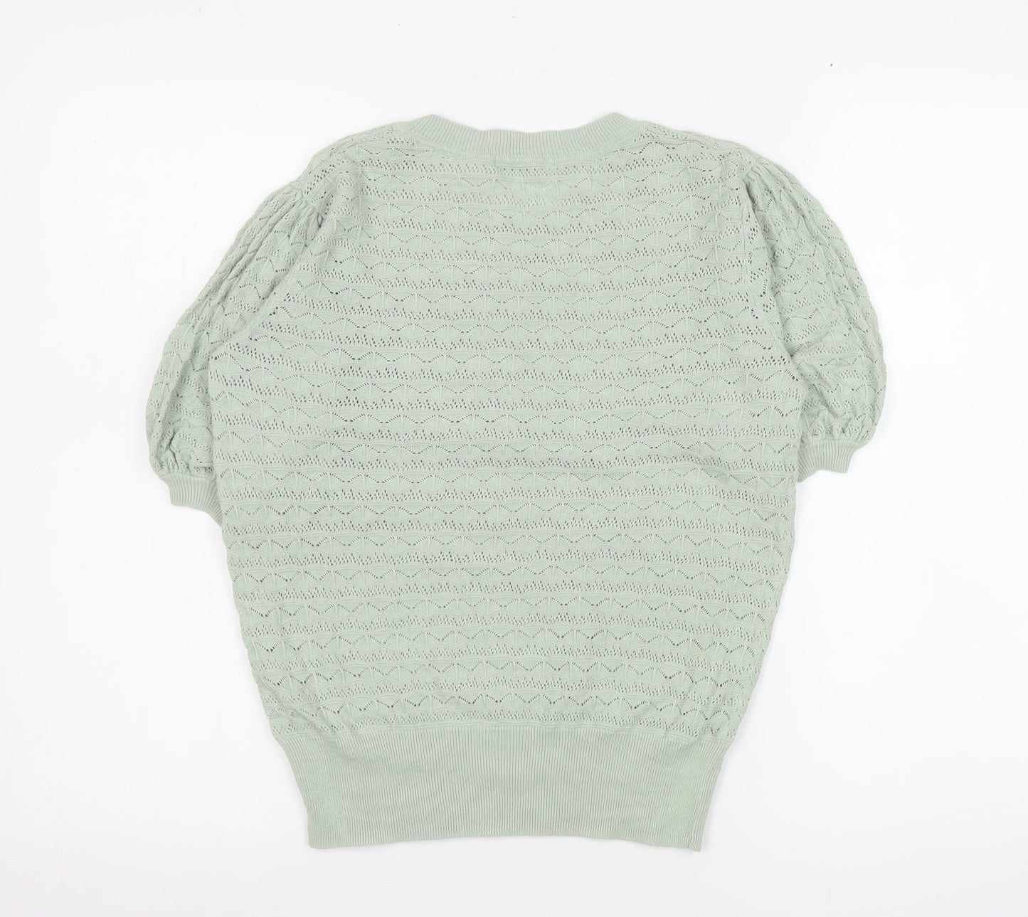 Womens UK Size 8 TU Green Basic T-Shirt