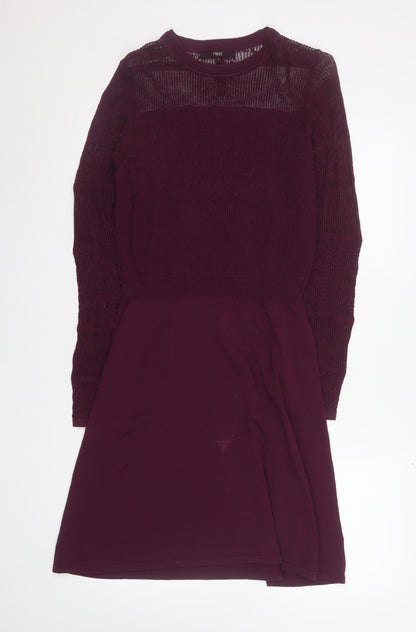 Womens UK Size 8 NEXT Fit & Flare Dress