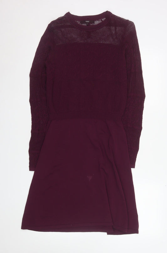 Womens UK Size 8 NEXT Fit & Flare Dress