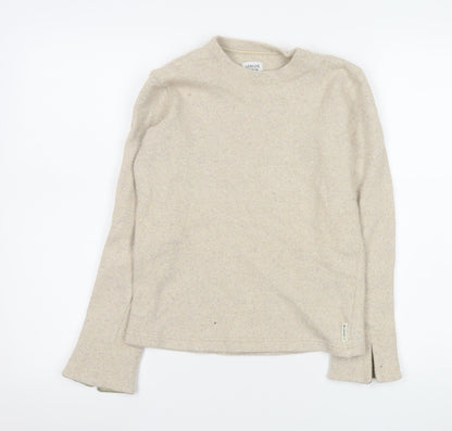 Teens UK Size L ARMANI Beige Pullover Jumper