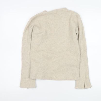 Teens UK Size L ARMANI Beige Pullover Jumper