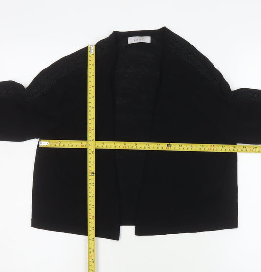 Marks and Spencer Women’s Black Lace Trim Cardigan Size 14