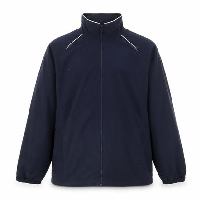 Trutex Sport Men's Blue XL Basic Full Zip Jacket with Pockets