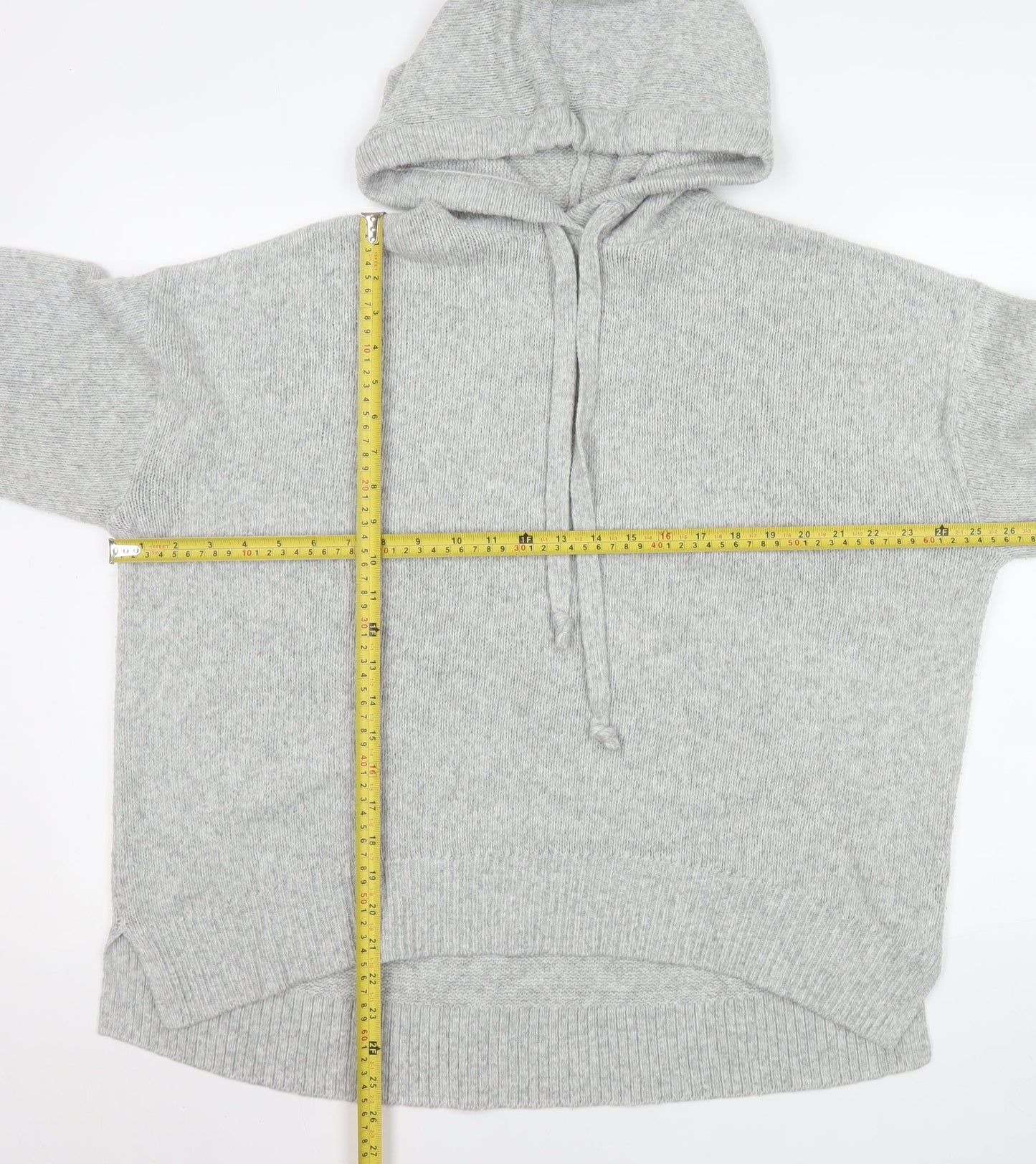 Mens UK Size XS H&M Grey Pullover Jumper
