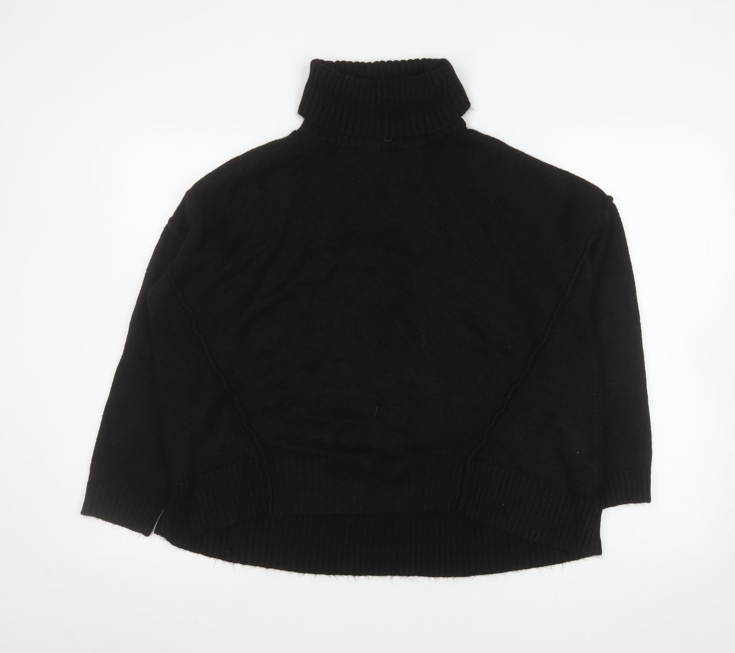Womens UK Size S New Look Black Pullover Jumper