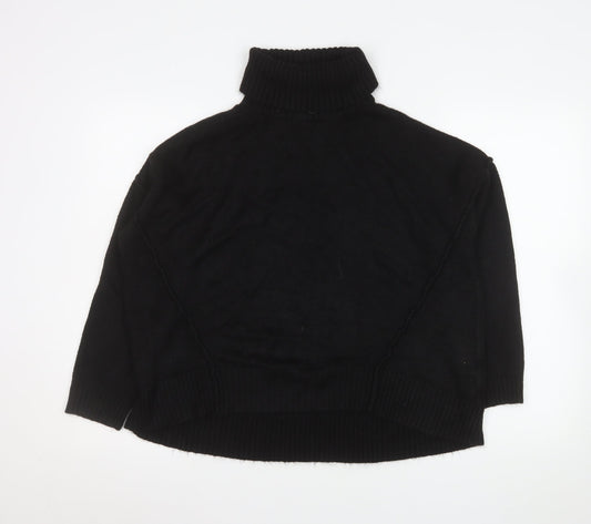 Womens UK Size S New Look Black Pullover Jumper