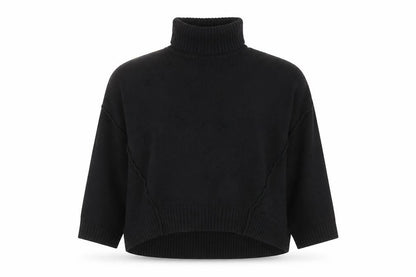 Womens UK Size S New Look Black Pullover Jumper