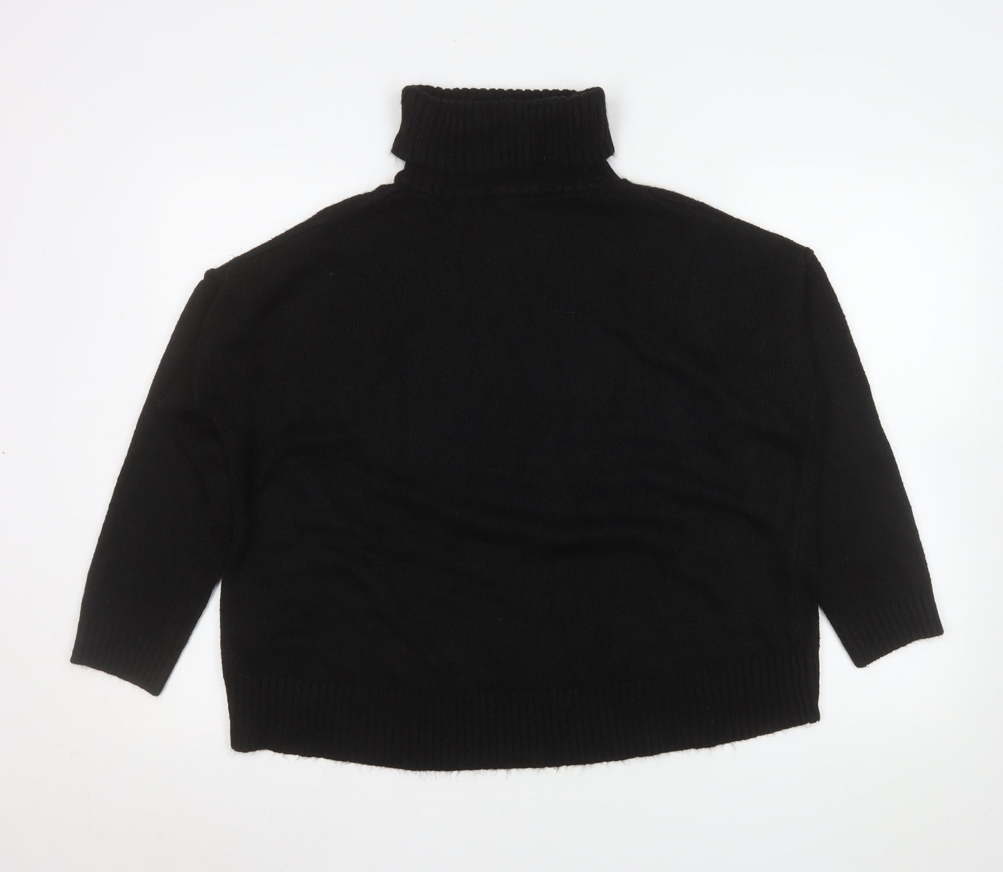 Womens UK Size S New Look Black Pullover Jumper