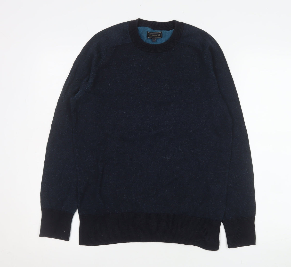Mens UK Size S Howick Blue Pullover Jumper