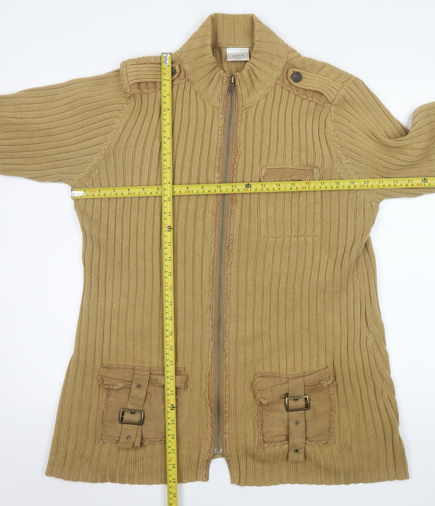 Mens UK Size L NEXT Beige Basic Jacket