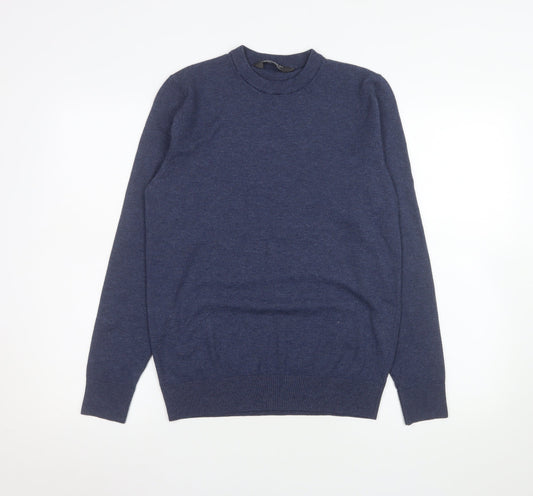 Mens UK Size S Primark Blue Pullover Jumper