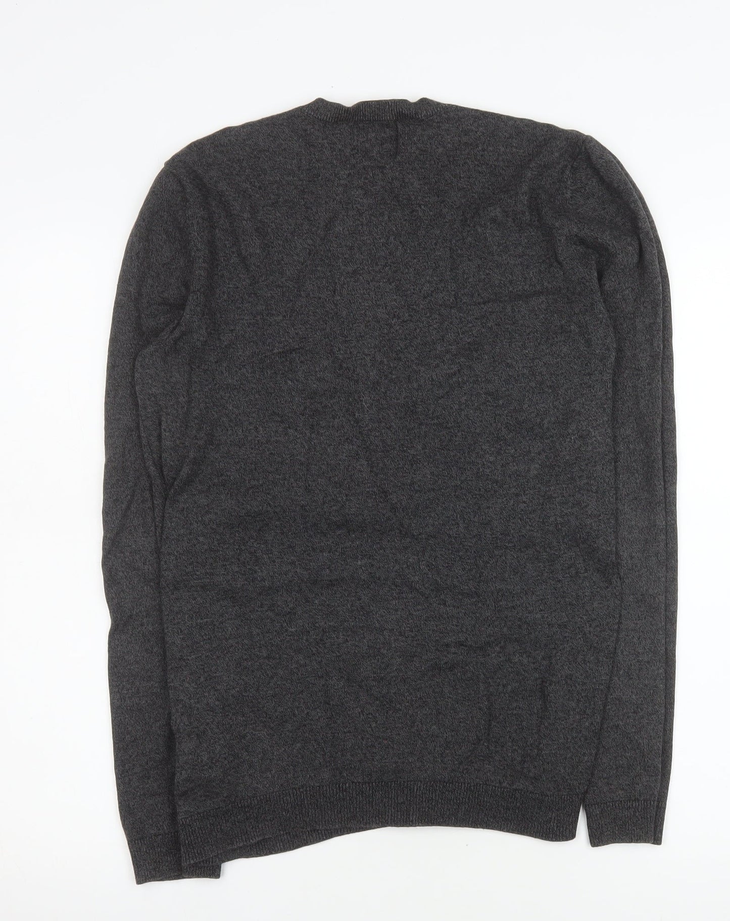 Mens UK Size S Topman Grey Pullover Jumper