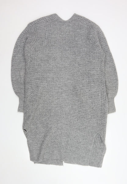 Womens UK Size M Abercrombie & Fitch Grey Cardigan Jumper