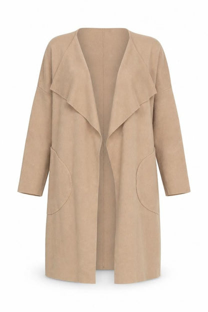 Womens UK Size S SNDYS. Beige Basic Jacket