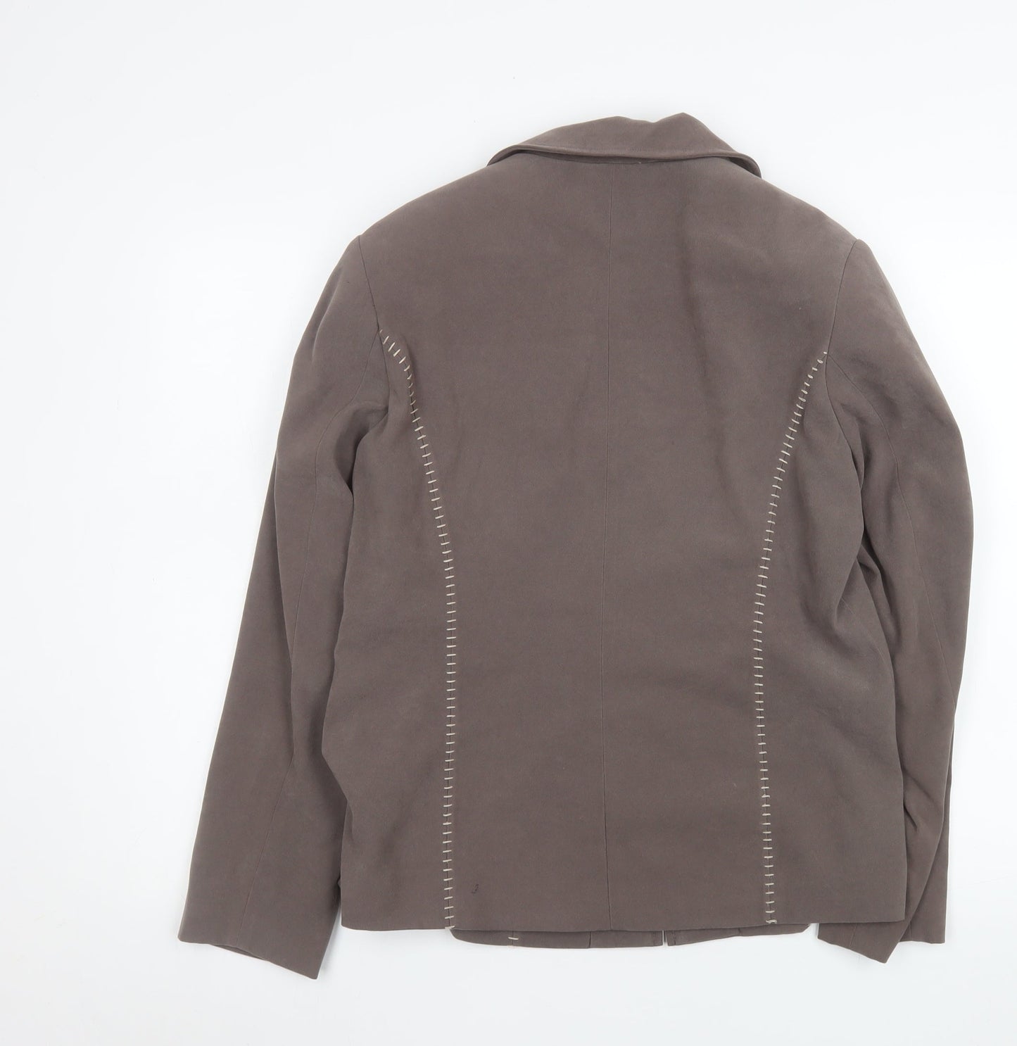 Womens UK Size 14 Bonmarché Brown Basic Jacket