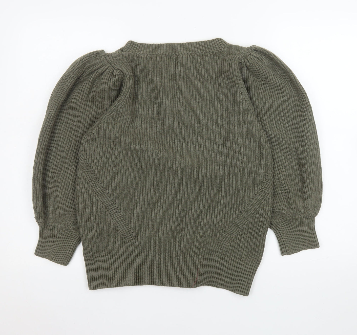 Womens UK Size 10 AND/OR Green Pullover Jumper