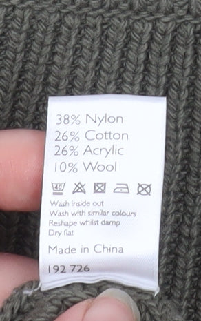 Womens UK Size 10 AND/OR Green Pullover Jumper