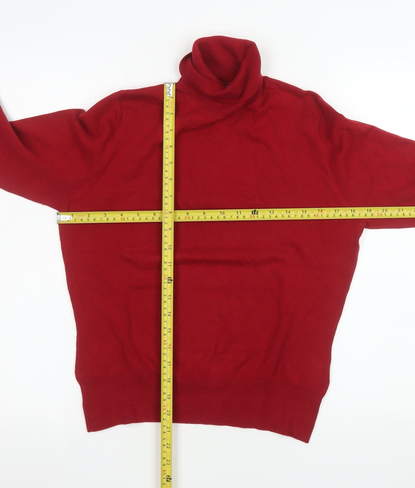 Womens UK Size 12 Monsoon Red Pullover Jumper