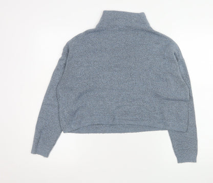 Womens UK Size S New Look Grey Pullover Jumper