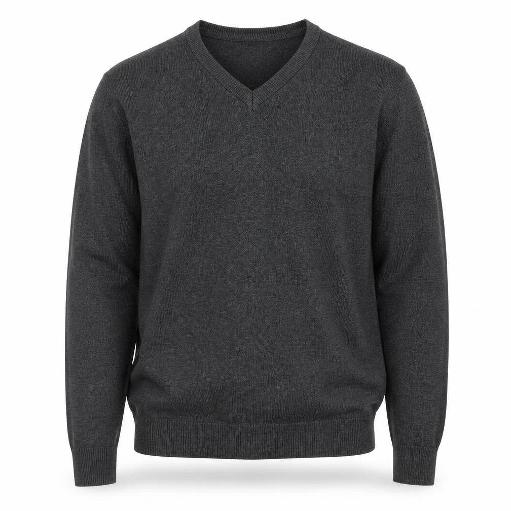 Mens UK Size M Marks and Spencer Grey Pullover Jumper