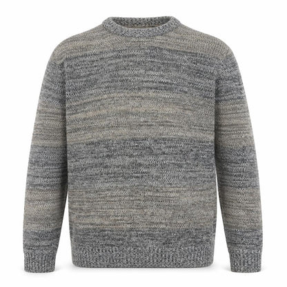 Mens UK Size L Mantaray Grey Pullover Jumper