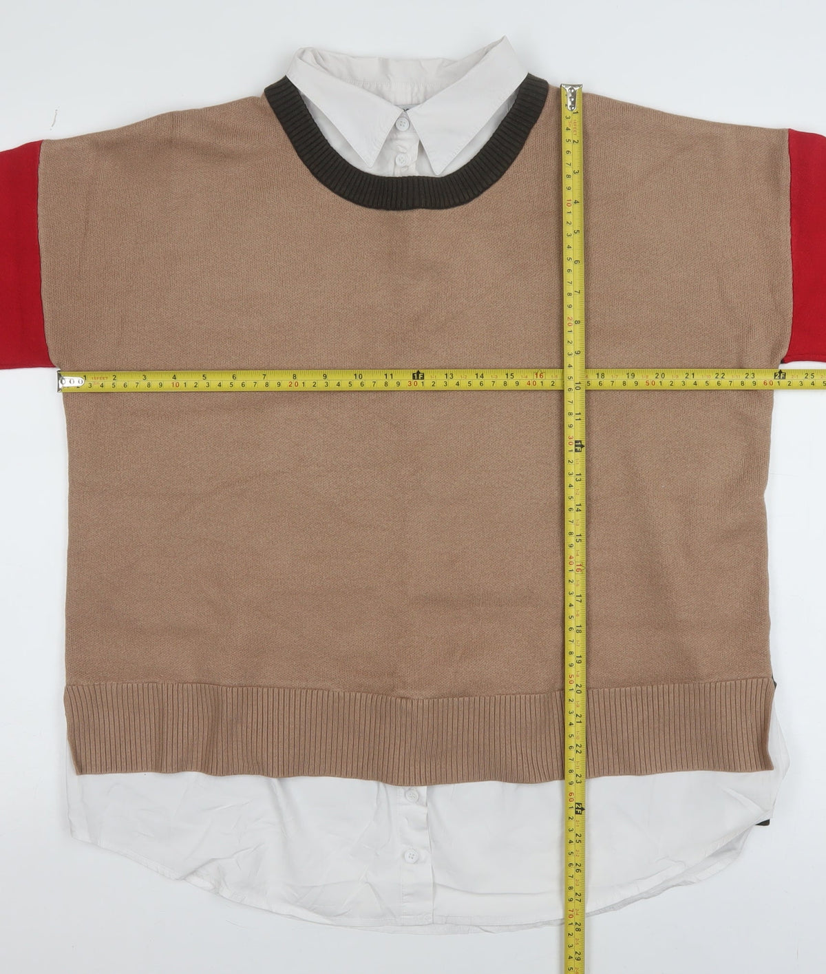 Womens UK Size 16 NEXT Beige Pullover Jumper