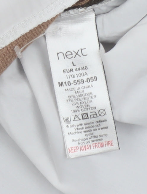 Womens UK Size 16 NEXT Beige Pullover Jumper