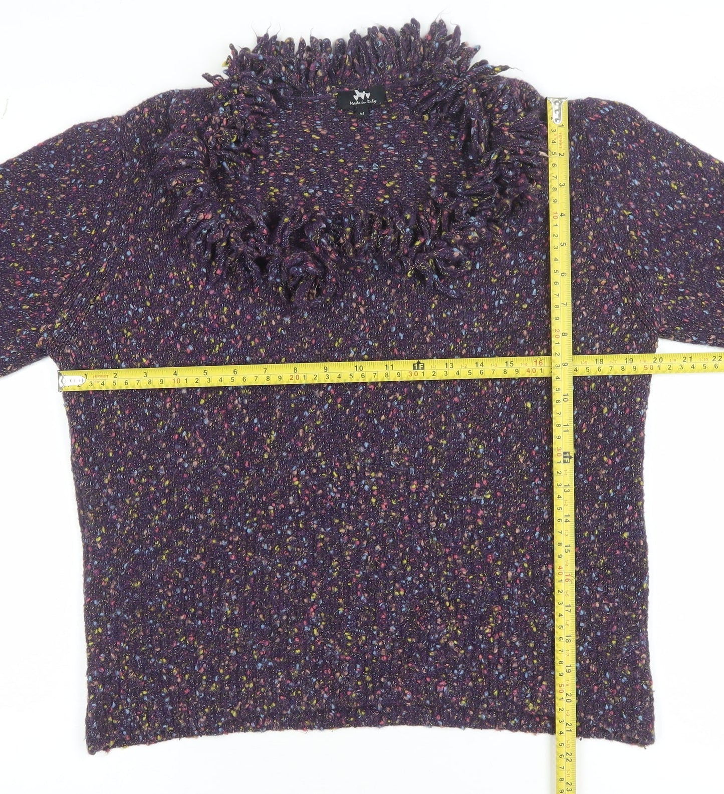 Womens UK Size XL Marks and Spencer Purple Pullover Jumper