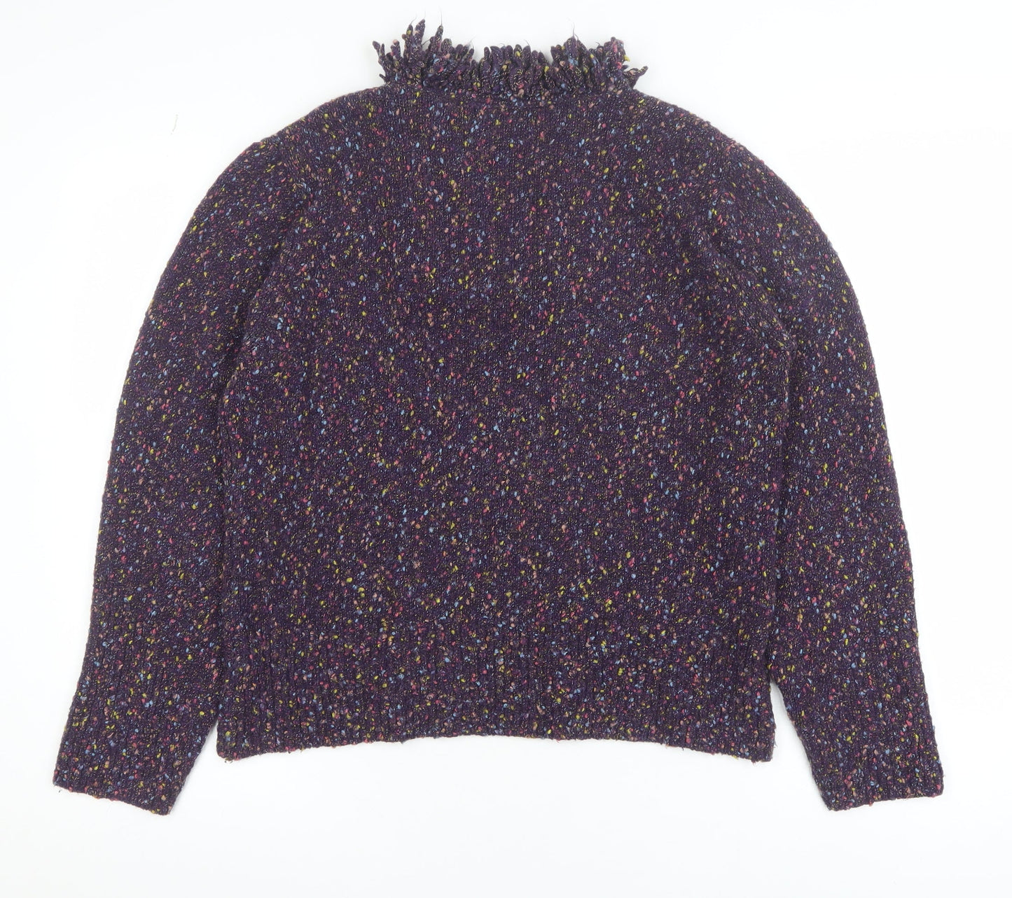Womens UK Size XL Marks and Spencer Purple Pullover Jumper