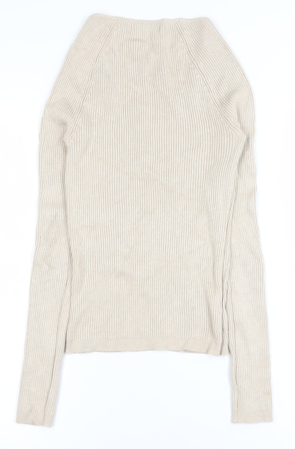 Womens UK Size S Primark Beige Basic Blouse