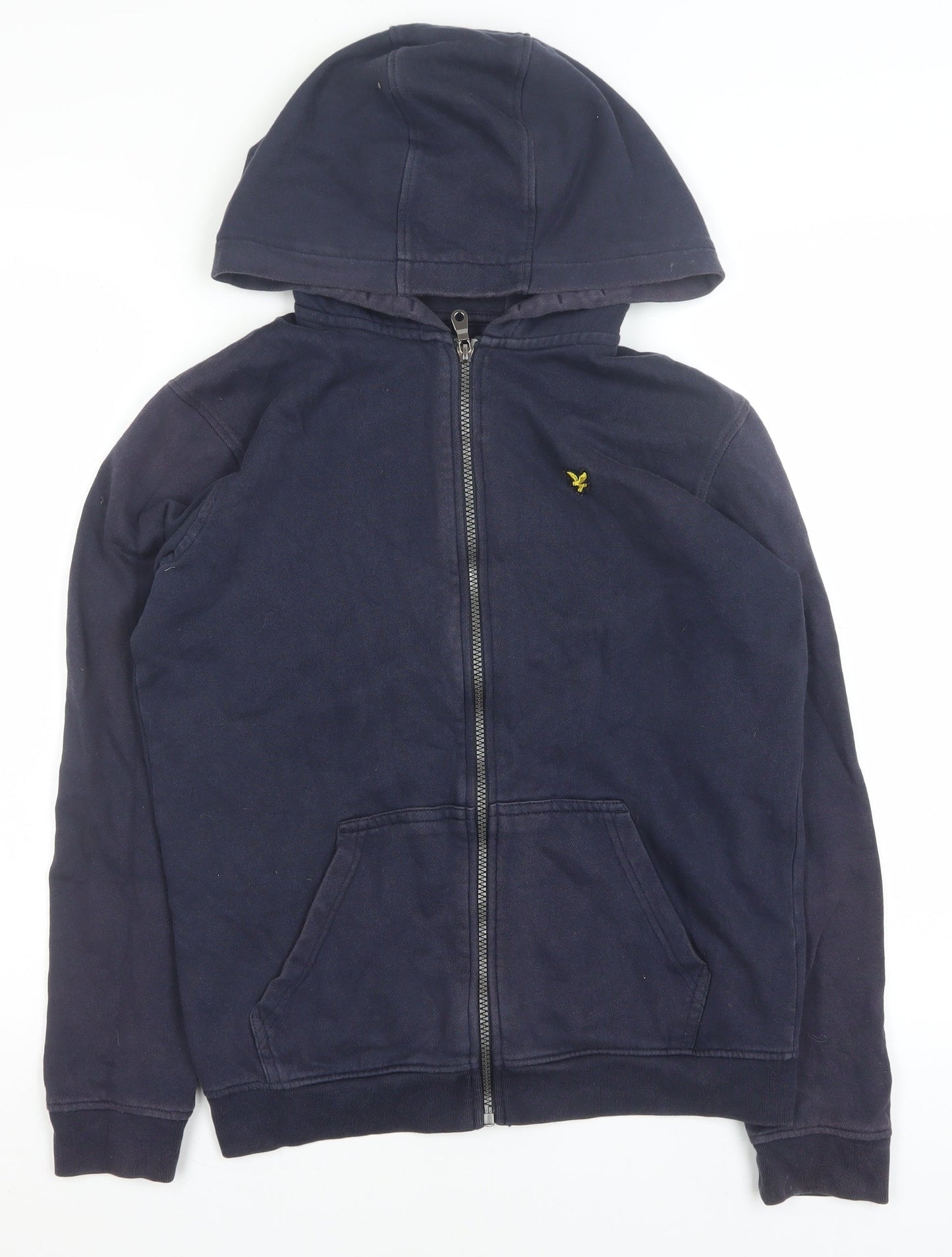 Boys UK Size 14-15 Years Lyle & Scott Blue Full Zip Hoodie
