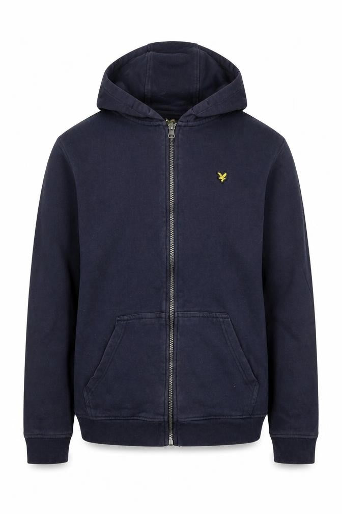 Boys UK Size 14-15 Years Lyle & Scott Blue Full Zip Hoodie