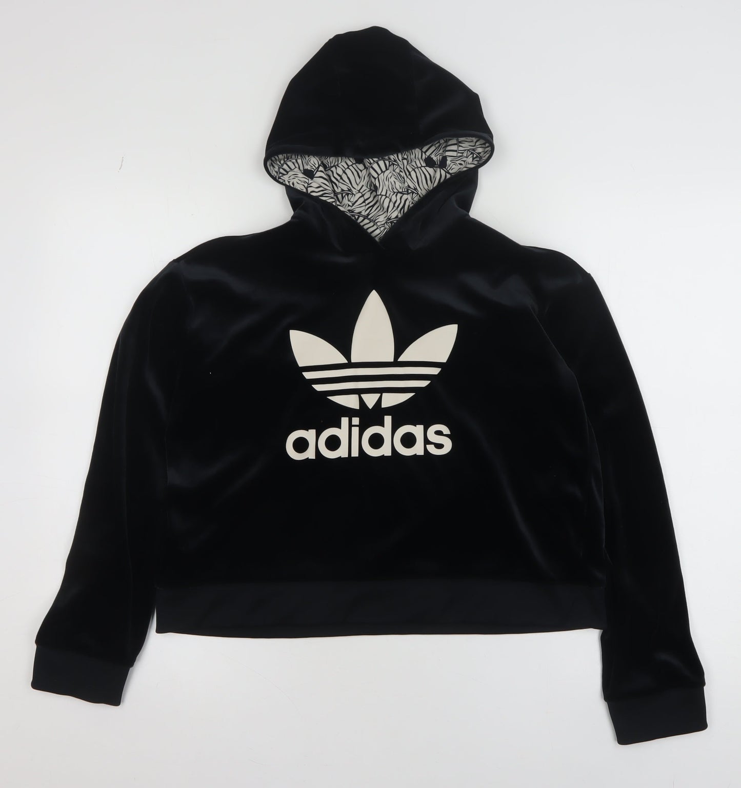 Girls UK Size 13-14 Years adidas Black Pullover Hoodie
