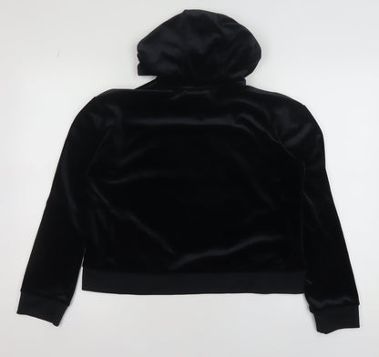 Girls UK Size 13-14 Years adidas Black Pullover Hoodie