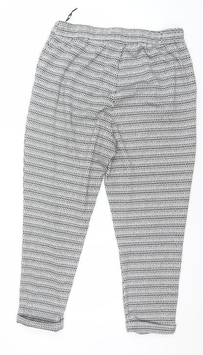 Womens UK Size 18 F&F Regular Fit Casual Workwear Grey Trousers