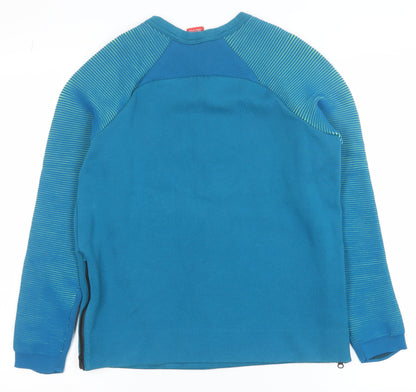 Mens UK Size L Nike Blue Pullover Sweatshirt
