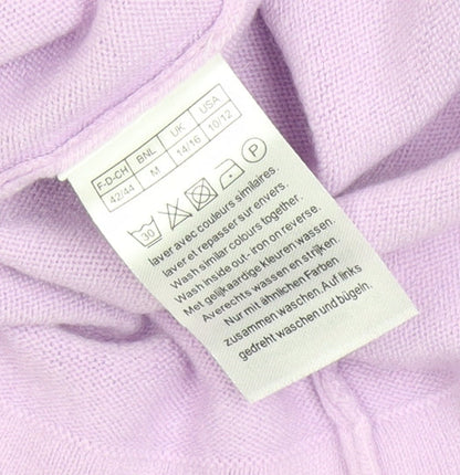 Womens UK Size M Damart Purple Pullover Jumper