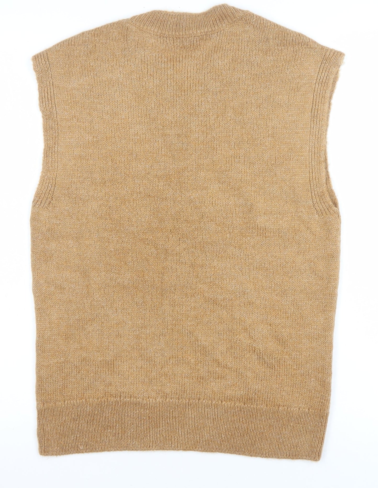 Womens UK Size 8 TU Beige Vest Jumper