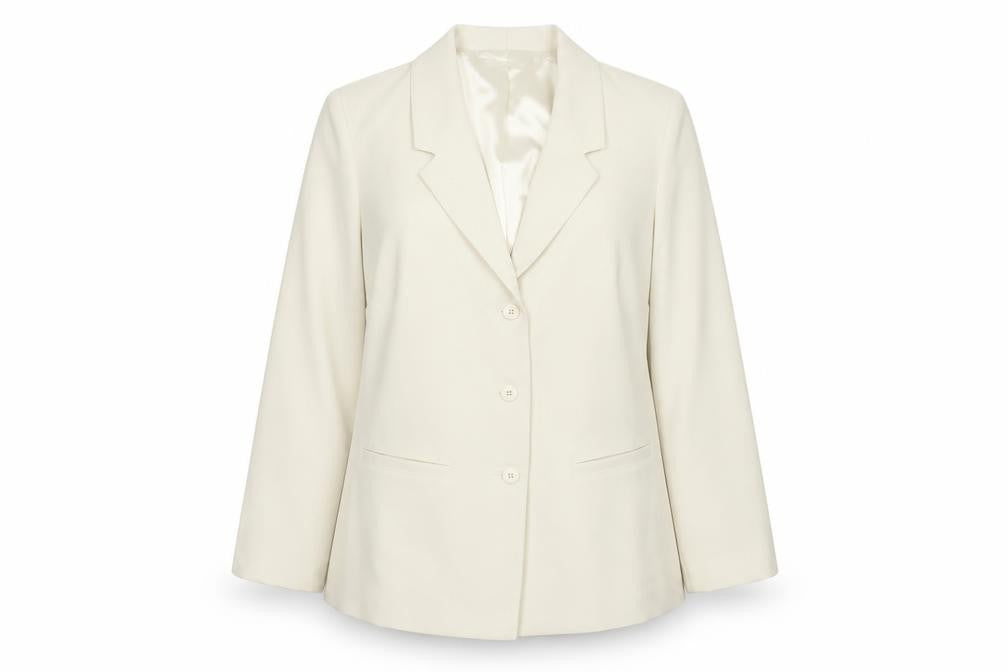 Womens UK Size 14 Damart Regular Ivory Blazer
