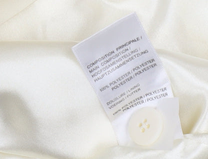 Womens UK Size 14 Damart Regular Ivory Blazer