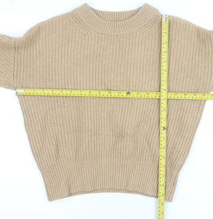 Womens UK Size S Madewell Beige Pullover Jumper