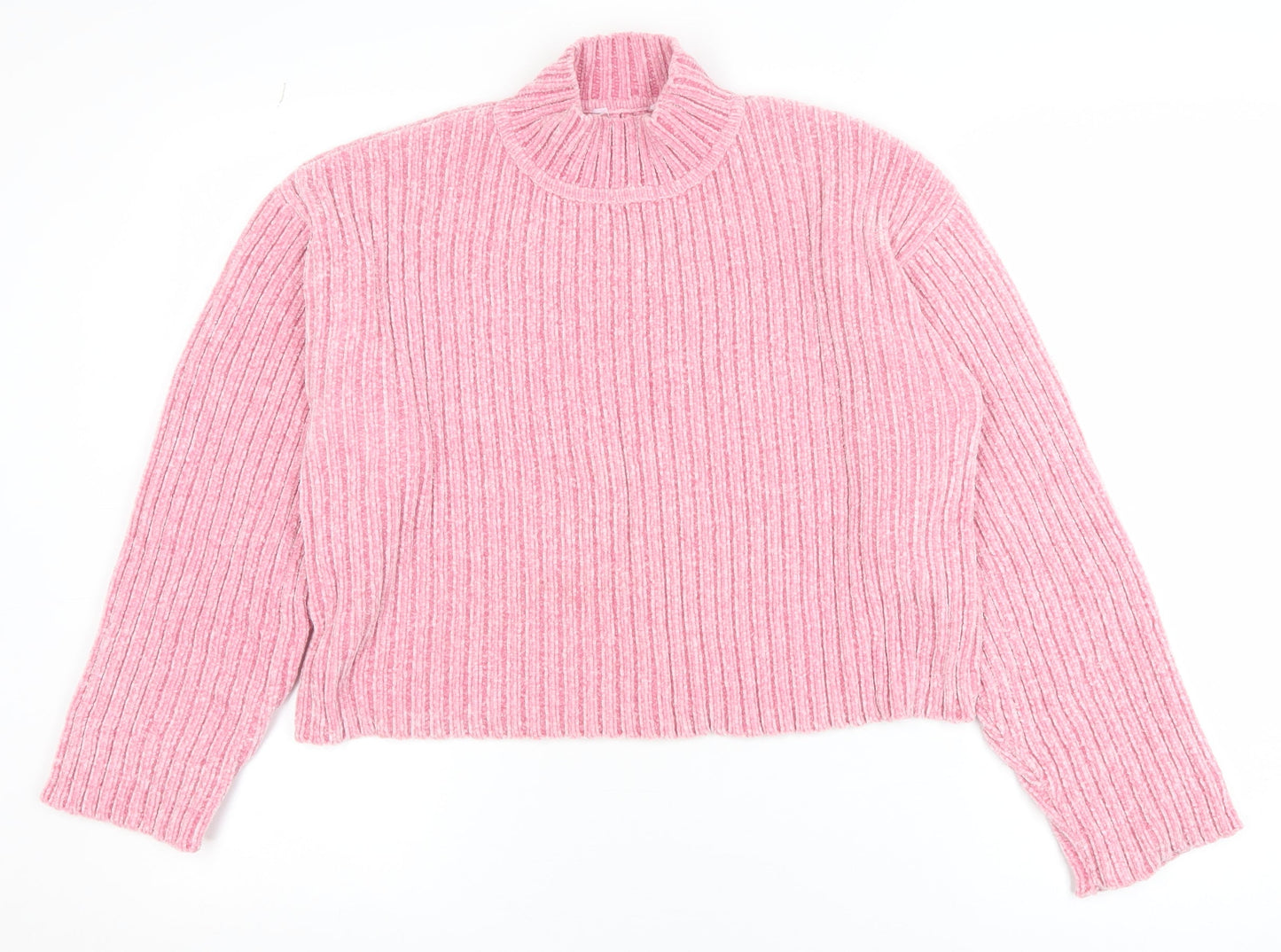 Womens UK Size S Pep&Co Pink Pullover Jumper