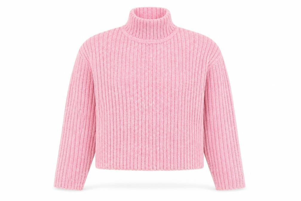 Womens UK Size S Pep&Co Pink Pullover Jumper