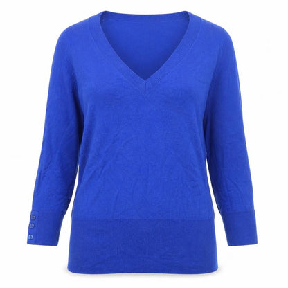Womens UK Size 12 Select Blue Pullover Jumper