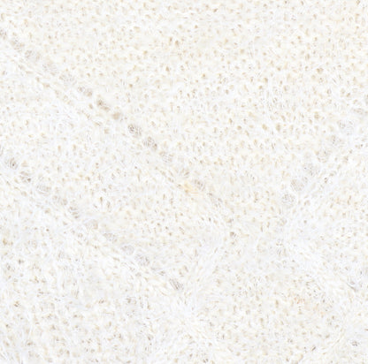 Marks and Spencer Women’s Ivory Cable-Knit Pullover Jumper Size 14