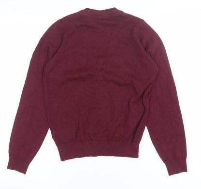 Girls UK Size 10-11 Years Marks and Spencer Red Cardigan Jumper