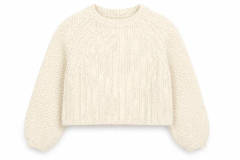 Girls UK Size 11-12 Years Zara Ivory Pullover Jumper