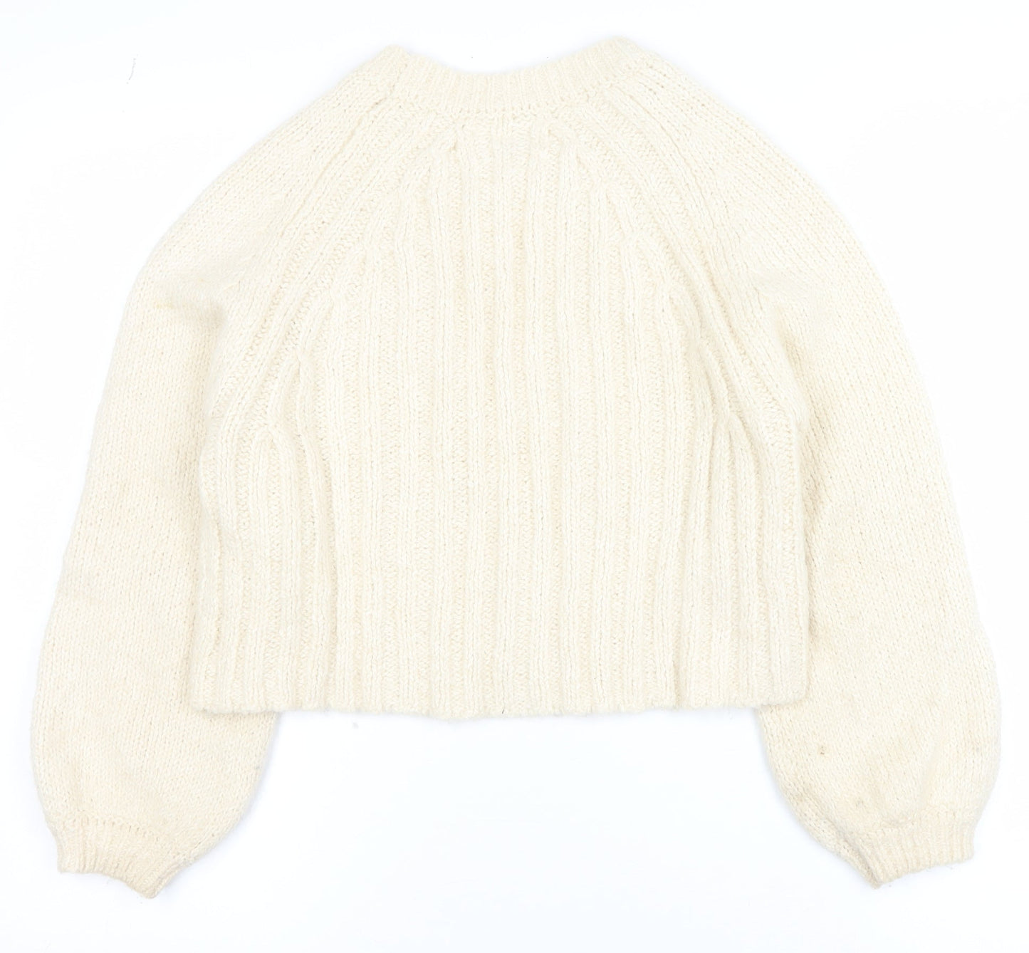 Girls UK Size 11-12 Years Zara Ivory Pullover Jumper